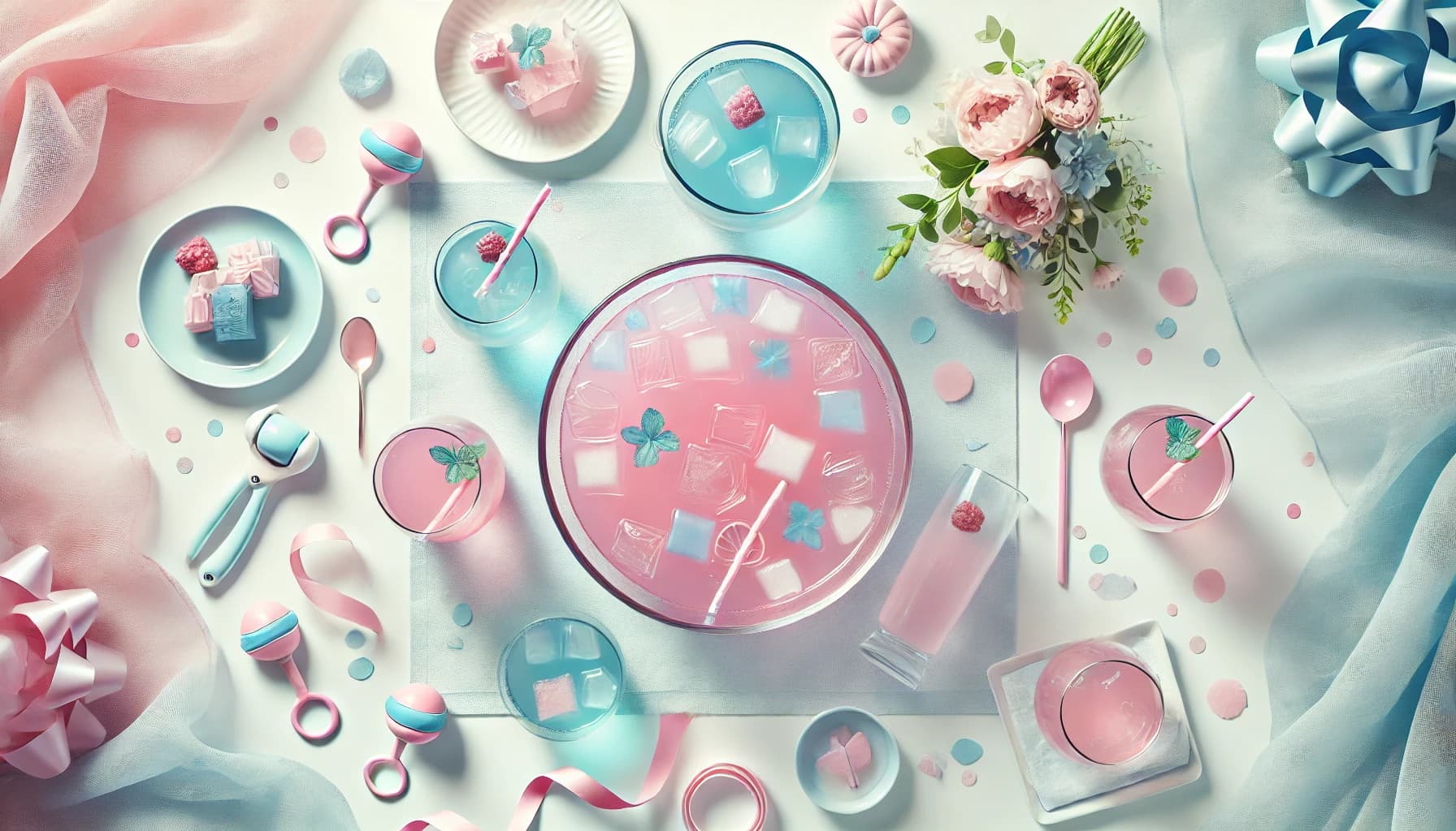 6 Beautiful & Delicious Non-Alcoholic Drinks for a Memorable Baby Shower - beautifully crafted non-alcoholic cocktail with fresh ingredients